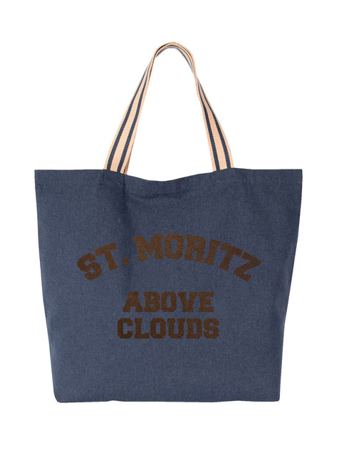 Canvas Bag ST.Moritz Brown Velvet